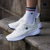【LE COQ SPORTIF 法國公雞】運動鞋慢跑鞋-男女款-白色-LWT73102