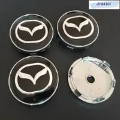 台灣現貨M~A 馬自達輪轂蓋60mm MAZADA logo 馬自達3 6 CX-5 CX-4 CX7改裝輪轂中心蓋車輪
