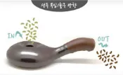 ★現貨★ 韓式 陶瓷 遠紅外線 烘培神器 牛皮套 咖啡 茶葉 烘豆機 烘培機 直火 莊園生豆 非不鏽鋼 手網 陶鍋