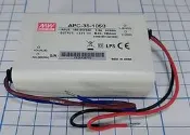 MW明緯 APC-35-1050 LED Class2 Power Supply 11~33V 1050mA 100-240VAC 直流電源供應器  電子控制料件 現貨 