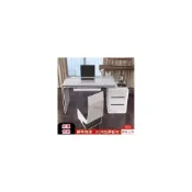 (店+)廠家直銷 電腦桌 台式家用小戶型臥室簡約烤漆學習辦公桌 白色筆記本簡易書桌 儲物桌 輕奢現代老闆桌 鋼琴烤漆 主管桌