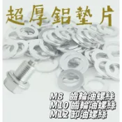 MOTEK 超厚鋁墊片 M6-M22 洩油螺絲墊片 銅墊片 煞車油管螺絲 齒輪油螺絲 JET 曼巴 DRG 全新迪爵