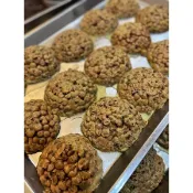 純素*自產自銷 客家手工破布子餅 樹子餅 (甘草味)