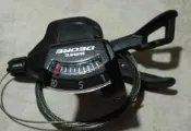 SHIMANO  T6000 DEORE 右邊10速變把-露/2蝦