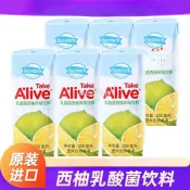 果汁 韓國進口TakeAlive乳酸菌西柚口味飲料飲品風味酸甜果汁兒童整箱