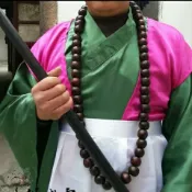 協貿國際日用品生活館 佛珠戴脖子的魯智深大和尚同款念珠超大顆大號54顆濟公和尚大佛珠