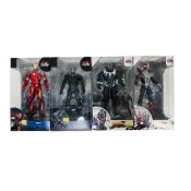 [TC玩具] Marvel 漫威 黑豹人物公仔 鋼鐵人可動人偶附支架 猛毒版黑豹 猛毒版蜘蛛人