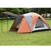 【露營趣】新店桃園 台灣黑熊 TB001 週末值星官 6人銀膠帳篷 270x270 露營帳篷 6人帳 六人帳篷 四季帳