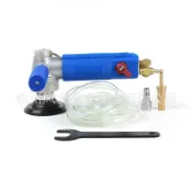 註水式氣動水磨機3寸 風動石材磨光機 水磨機【臺灣出貨】 IZY8