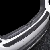 🈶現貨✅Mazda CX-5後保桿皮革保護貼、碳纖紋皮革護板、荔枝皮紋