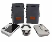 水世界3C DJI Mini 2 3 4 Pro 空拍機 / 遙控器 通用 加厚內絨 收納袋 束口袋 保護袋【中壢-水世界】