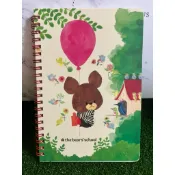 瑕疵品 小熊學校 the bears school 筆記本線圈筆記本