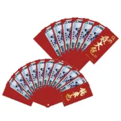 (店+)半夜不睡覺 趣味扇子紅包袋-1入 6卡｜10卡  最大｜錢來｜發發｜勇健 台灣｜紅包袋｜扇子｜趣味｜文創｜春節｜明鍠