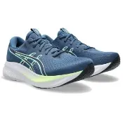 【asics 亞瑟士】慢跑鞋 男鞋 運動鞋 緩震 4E超寬楦 GEL-EXCITE 11 藍綠 1011C079-405