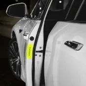 (店+)【OPEN！】車門反光貼 【G210】 強力反光 夜間警示 磁吸黏貼 汽車 機車 門邊防撞 警示燈 安全開門 車用配件