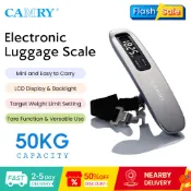 CAMRY 電子行李秤 旅遊行李秤 手提電子秤 迷你小型可擕式高精度手稱 小秤快遞彈簧磅秤