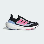 (店+)【adidas 愛迪達】ADIDAS 慢跑鞋 ULTRABOOST LIGHT 黑粉藍 運動鞋 女 IE1764