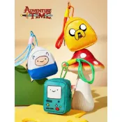 【阿柴選物店】現貨免運 正版授權 探險活寶Adventure Time 卡通圖案造型迷你零錢包吊飾 收納包鑰匙圈 耳機包