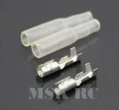 ~MSK RC~ 碳刷電變馬達輸出端子彈頭母頭(好盈80A 攀岩電變適用)