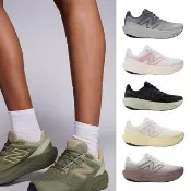 【NEW BALANCE】NB 1080 運動鞋 慢跑鞋 休閒鞋 緩震 女鞋 黑白灰粉 多色任選(W108014G-D&W108014H-D)