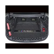 (店+)福特 Mondeo後備箱墊 後車廂墊 Mondeo全包圍尾箱墊 耐磨尾箱墊 Mondeo適用防水墊 原車版型後車廂