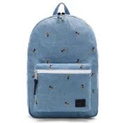 Herschel Settlement 迪士尼 聯名款 米奇 米奇包 水藍 藍色 丹寧 帆布 後背包 限量