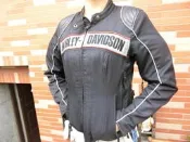 (h) 二手哈雷 HARLEY DAVIDSON 女防摔衣 外套