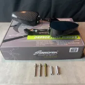 【XC】Simota卡夢後視鏡 孔座8/10mm CARBON藍色後視鏡 勁戰/JETS/雷霆S/Tmax/AK550