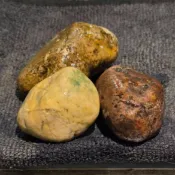 《三種都蘭水廠海洗桂花玉》260825-05 總統石 心臟石 血絲碧玉 台灣藍寶 鳳凰碧玉 | 後山帝星石業
