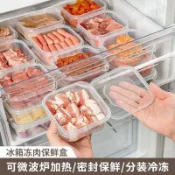 食品級保鮮盒 冰箱專用 凍肉盒 水果收納盒 密封保鮮盒 食物保鮮收納盒 蔬菜冷凍層 凍肉類 冰箱食物收納 