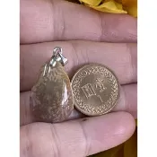 天然珊瑚玉多彩小墜，菊花玉 發財玉 水滴型項鍊墜