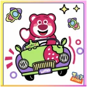草莓熊貼紙 熊抱哥貼紙 卡通貼紙 汽車貼紙 防水貼紙 摩託車貼紙 冰箱貼紙 墻壁貼紙 IQNX