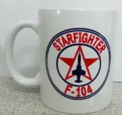 {我愛空軍} 台灣製 馬克杯 客製化 空軍 F-104 J79紀念 馬克杯MUG-14