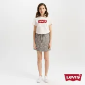 Levi's 女款 牛仔裙 牛仔短裙 滿版LOGO設計 熱賣單品 003W3-0000