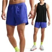 【NIKE 耐吉】NK DF Stride 2IN1 5IN 男款 藍色 5吋 內裡 慢跑 運動 短褲 IF2035-430