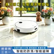 掃地機器人【7cm厚度+毛髮清潔零煩惱+遙控器】掃拖機器人 掃地機 掃地拖地機器人 掃地機器人 乾掃 吸塵 濕拖 拖地機