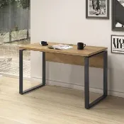 【康迪仕】4尺電腦書桌(辦公桌/黃金橡木色/ DIY組合家具)