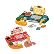 (店+)【JoyBaby】智能識別 音樂計算機 仿真收銀機玩具(扮家家酒 超市購物玩具 角色扮演)