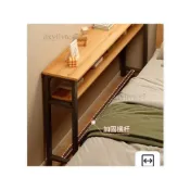 (店+)墻邊窄桌床邊窄夾縫櫃臥室床尾置物架落地收納櫃一字長條桌餐桌置物板吧台桌靠牆窗邊桌高腳桌