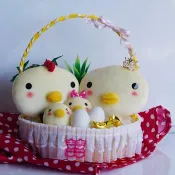 Bucute 婚禮帶路雞/結婚禮物/手工製作/ 新婚入厝/嫁娶迎娶