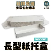 【盒作社】長形紙托盒【箱購免運】熱狗盒/豬血糕盒/大亨堡盒/丸子盒/點心盒/紙餐盒/食品盒/日式麻糬盒/紙盒/一次性