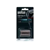 【BRAUN 百靈】CrossHair Blade刀頭刀網匣-黑 52B(德國原裝公司貨 電動刮鬍刀專用) 5系列