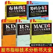 炒股技術分析書籍(布林線+KDJ+MACD+RSI+籌碼分佈)指標入門與實戰精解股票入門教程波段交易短線操作技巧大股市