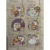 水晶轉印貼 吉伊 SP 庫洛魔法使 萬聖史迪奇 一張6入70，4張252