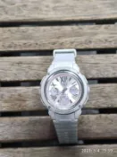 【CASIO 卡西歐 Baby-G 系列】氣質雙顯女錶 橡膠錶帶 白x玫瑰金 防水100米(BGA-152-7B2)