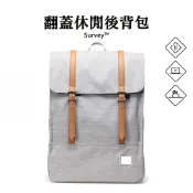 Herschel官方直營16吋筆電包Survey Backpack 17.5L後背包-斜紋灰11404-01866-OS