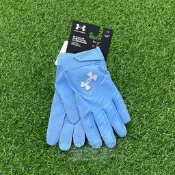 (小胖美國棒壘) 現貨 可水洗 水藍 配色 UA Under Armour Clean Up打擊手套 棒球 壘球 適用
