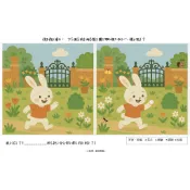 哪裡不一樣(附解答)學習單 /培養專心與耐心，提高視知覺搜尋和反應能力，對學習課業有極大的幫助 /特別適合過動衝動的孩子