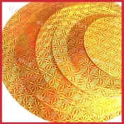 圓形紙板 雷射金箔紙 蓮花塔蓮花座 鳳梨壽桃塔 神明祝壽用品 謝籃配件 手作diy材料包 元寶摺紙一桶金往生蓮花紙硬紙板