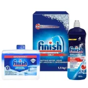 (店+)Finish 洗碗機專用 清潔劑 軟化鹽 光潔劑 亮潔劑